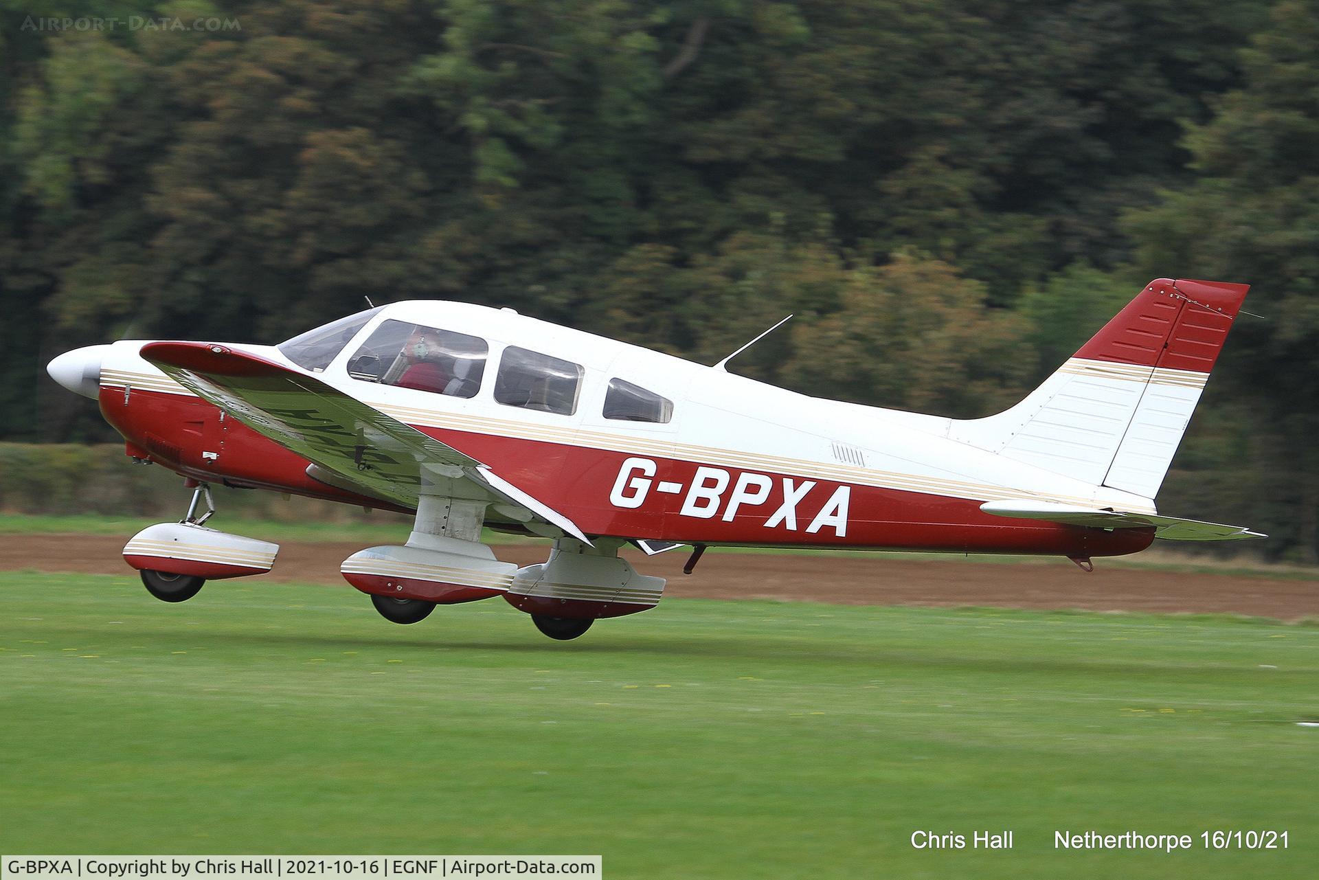 G-BPXA, 1983 Piper PA-28-181 Cherokee Archer II C/N 28-8390064, Netherthorpe