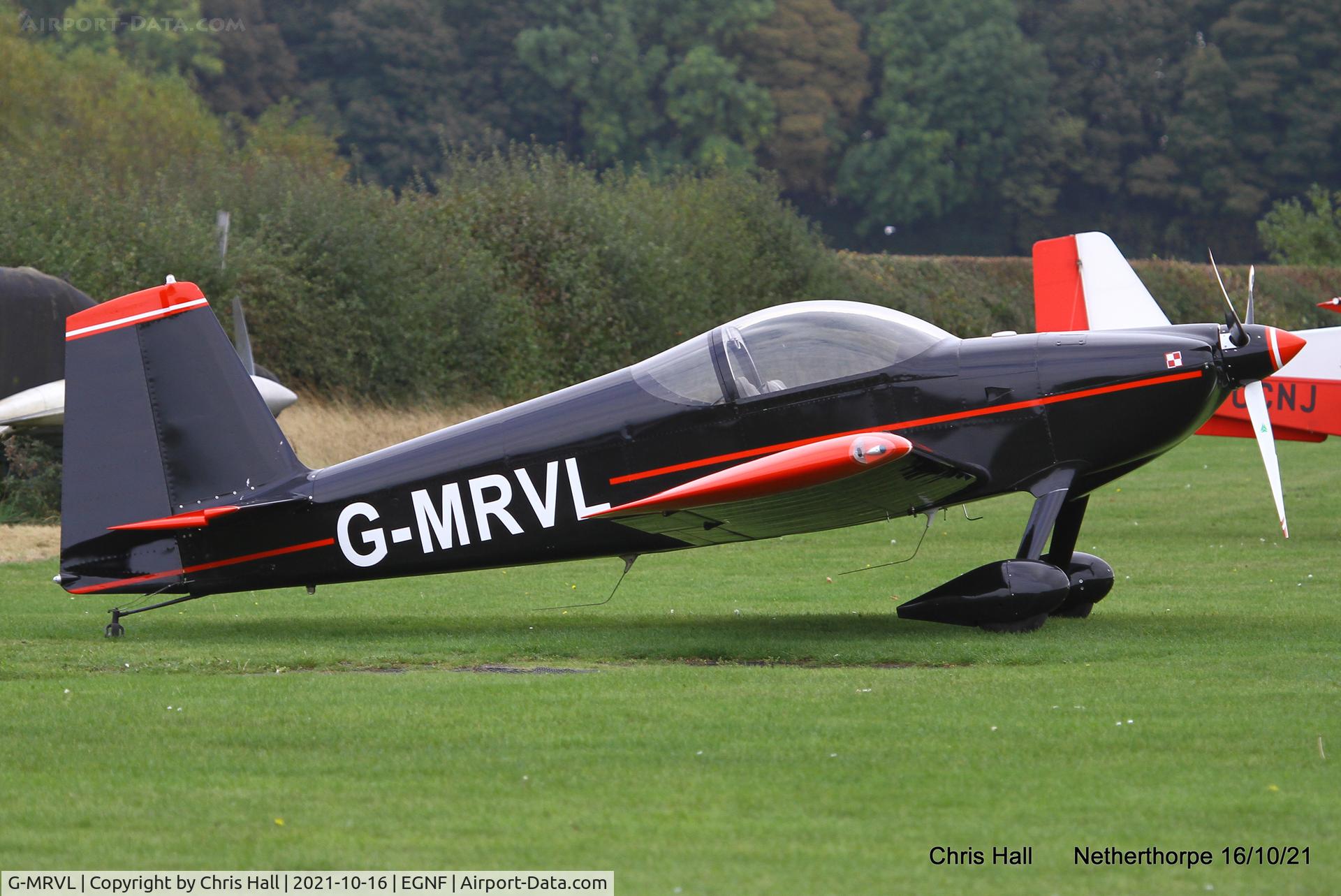G-MRVL, 2005 Vans RV-7 C/N PFA 323-14349, Netherthorpe