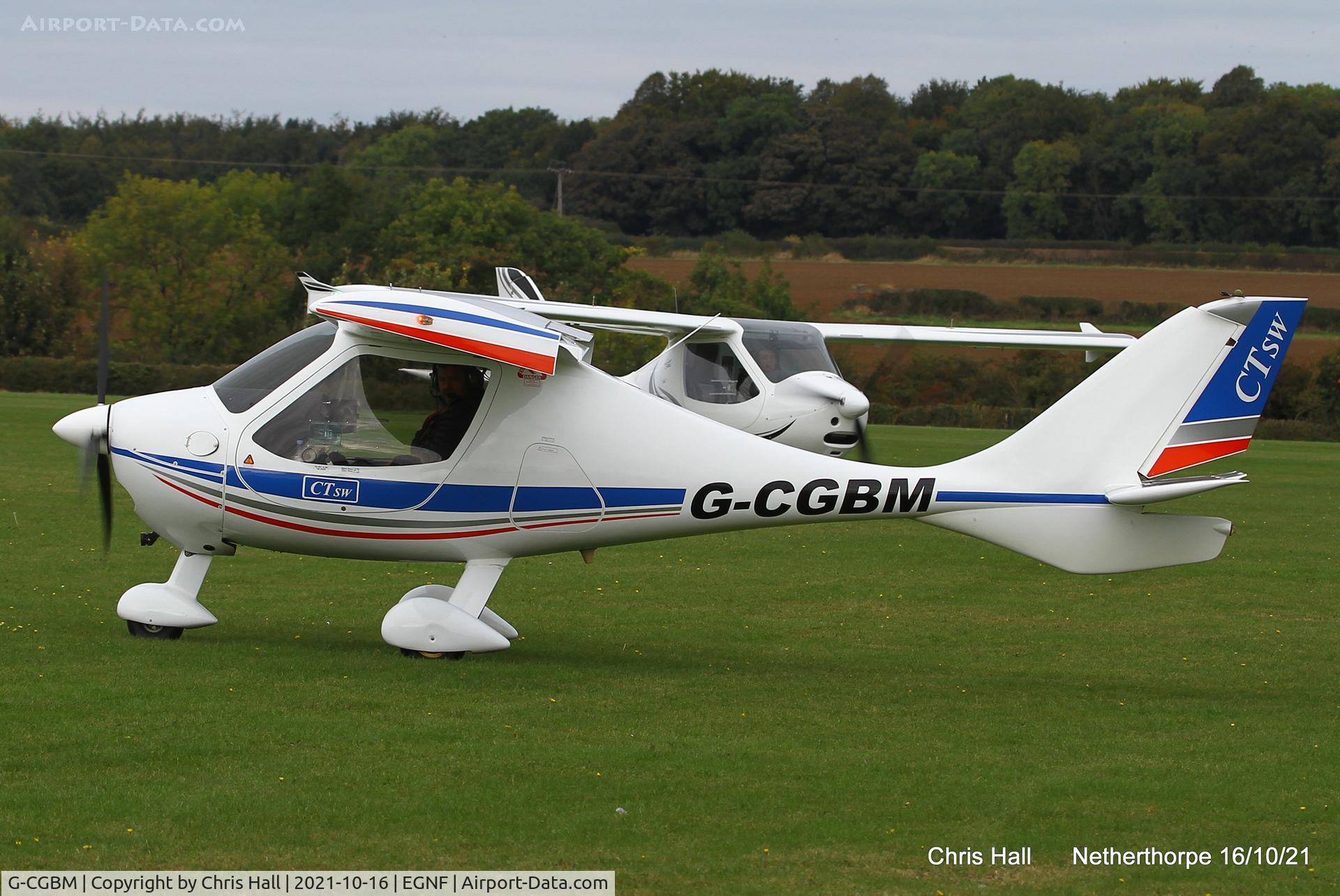 G-CGBM, 2009 Flight Design CTSW C/N 8484, Netherthorpe