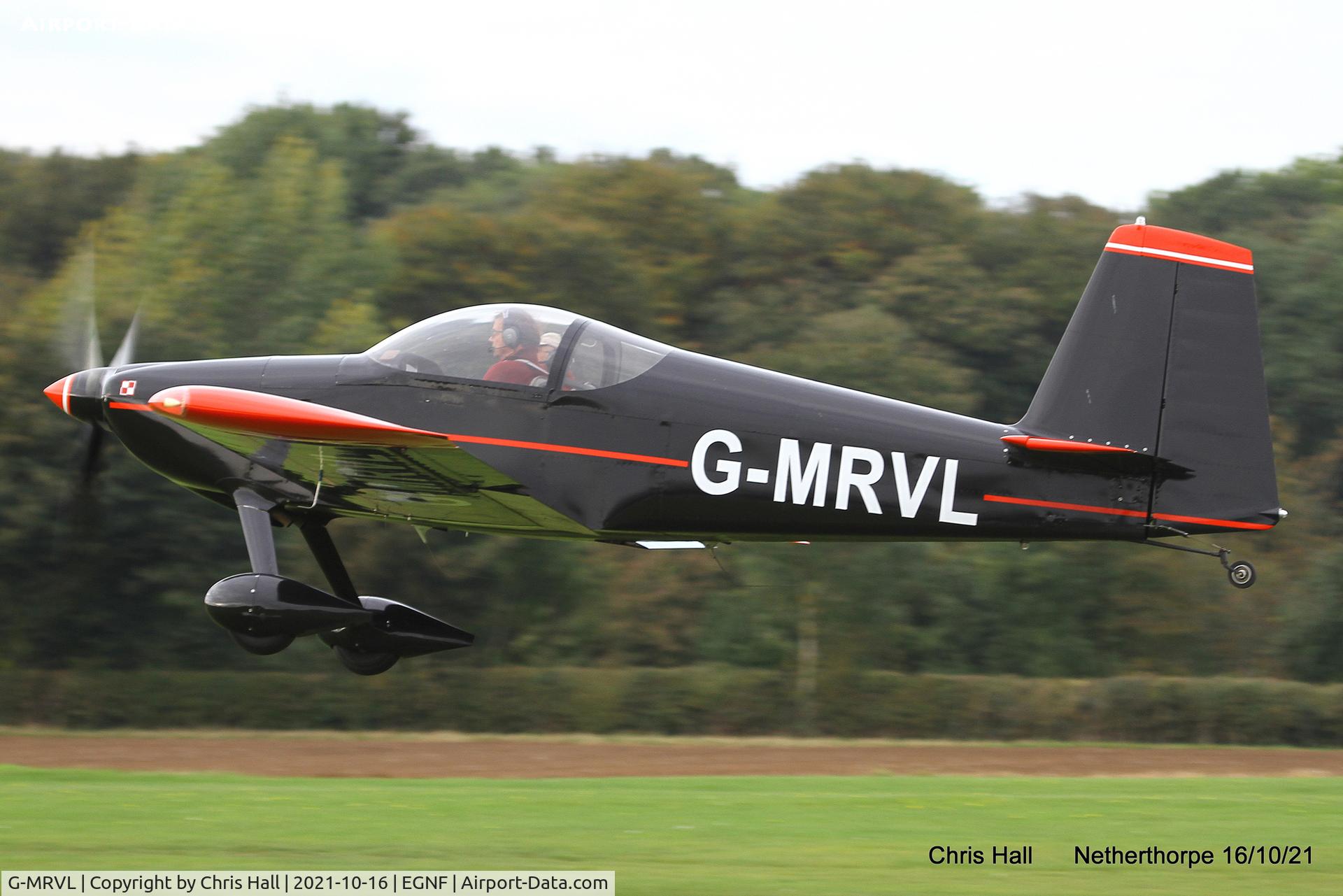 G-MRVL, 2005 Vans RV-7 C/N PFA 323-14349, Netherthorpe