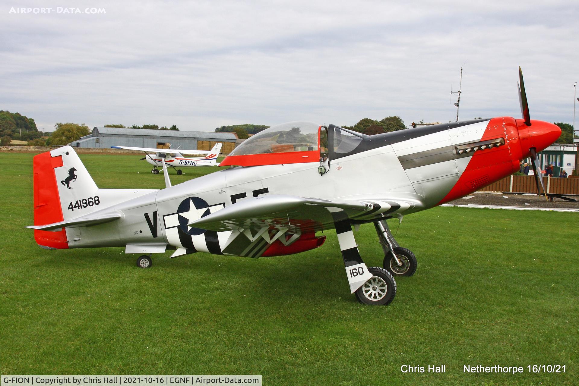 G-FION, 2016 Titan T-51 Mustang C/N LAA 355-15164, Netherthorpe