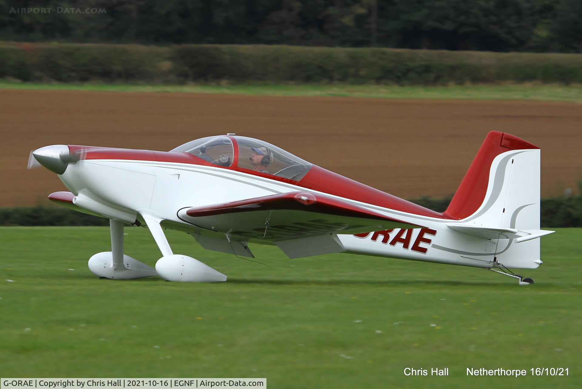 G-ORAE, 2003 Vans RV-7 C/N PFA 323-14016, Netherthorpe
