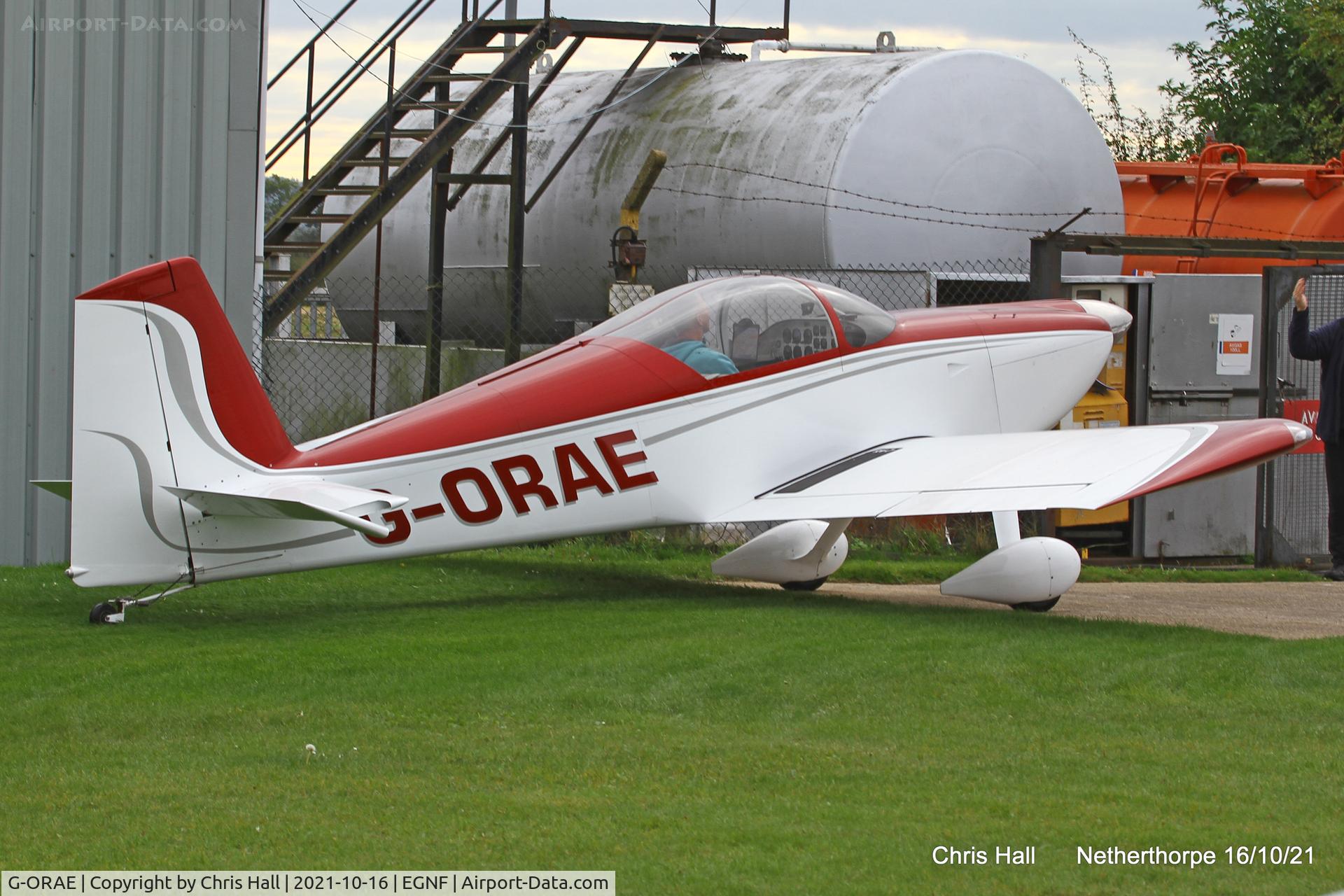 G-ORAE, 2003 Vans RV-7 C/N PFA 323-14016, Netherthorpe
