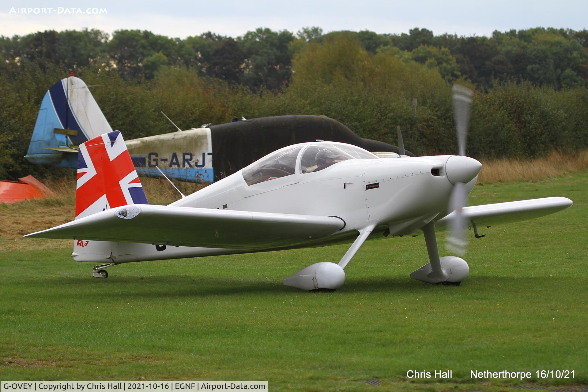 G-OVEY, 2020 Vans RV-7 C/N LAA 323-15557, Netherthorpe