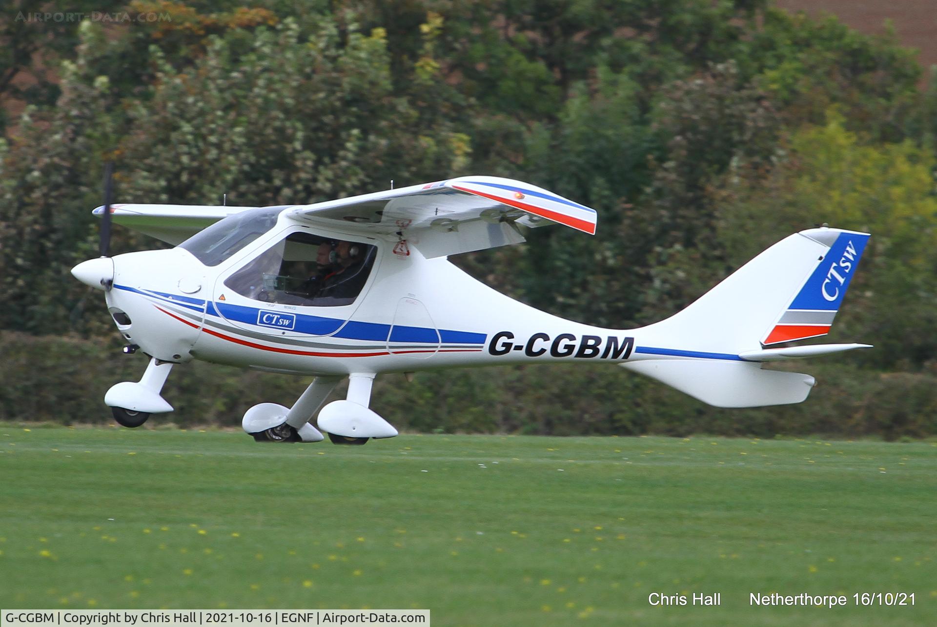 G-CGBM, 2009 Flight Design CTSW C/N 8484, Netherthorpe