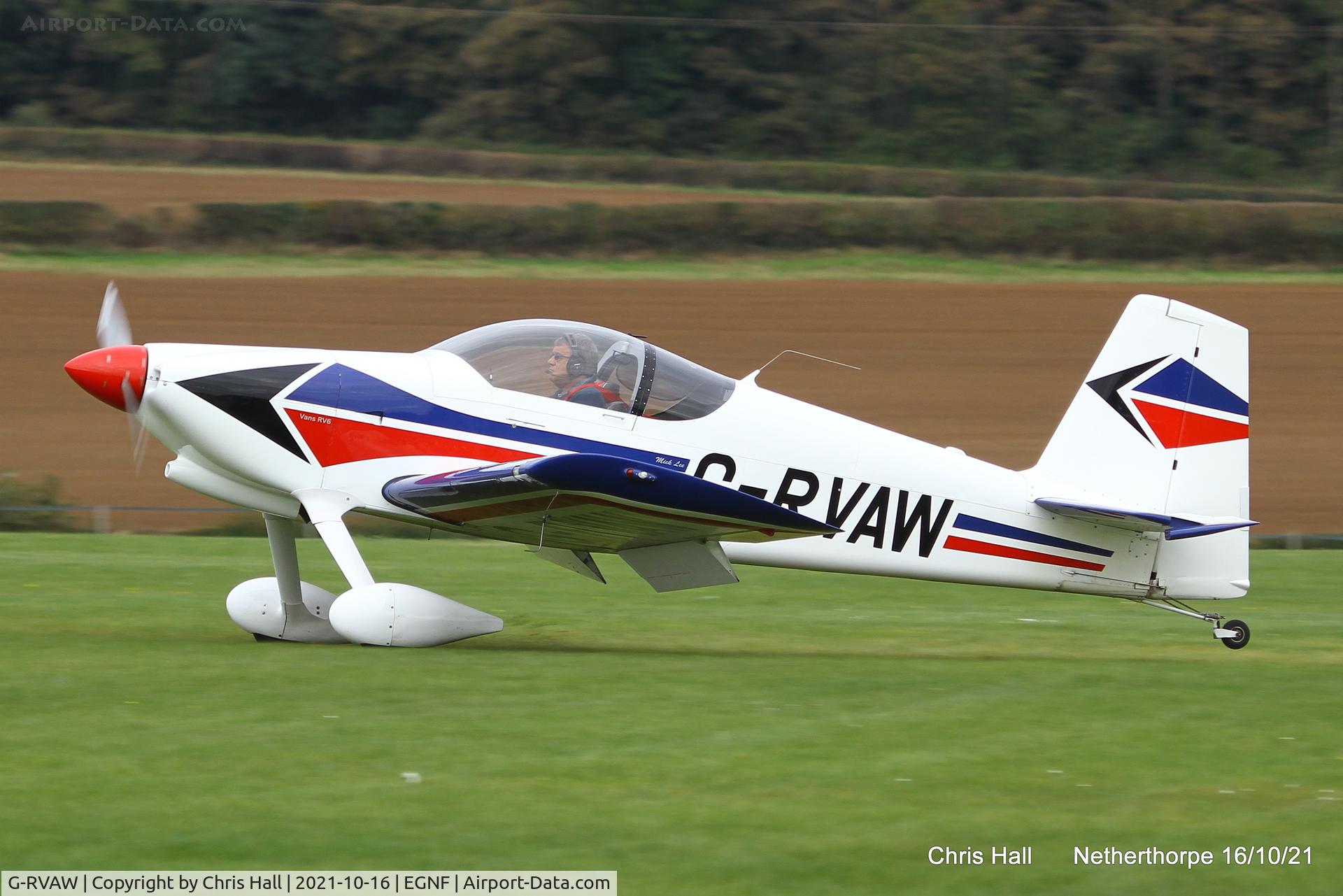 G-RVAW, 2000 Vans RV-6 C/N PFA 181-13234, Netherthorpe