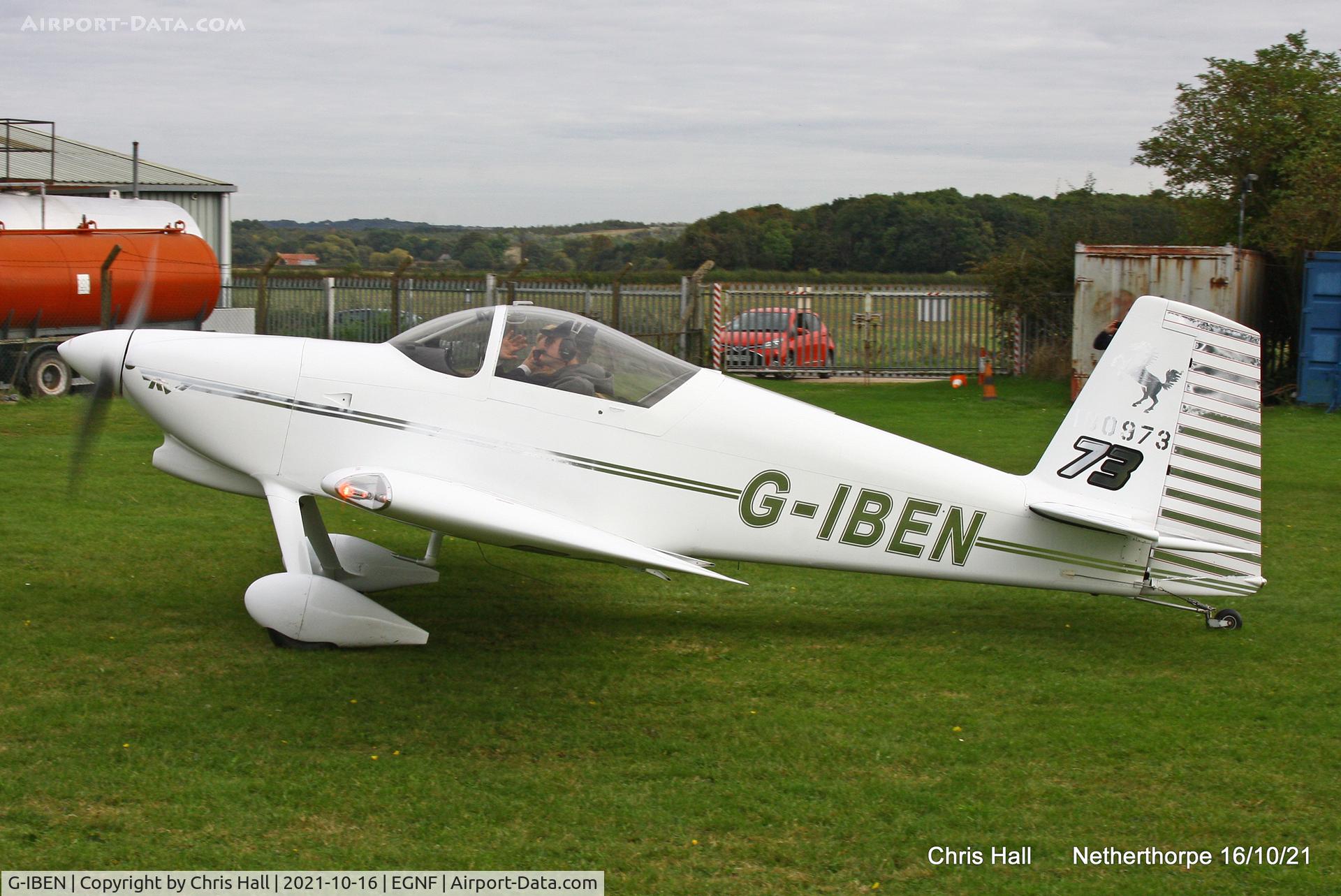G-IBEN, 2013 Vans RV-7 C/N PFA 323-13981, Netherthorpe