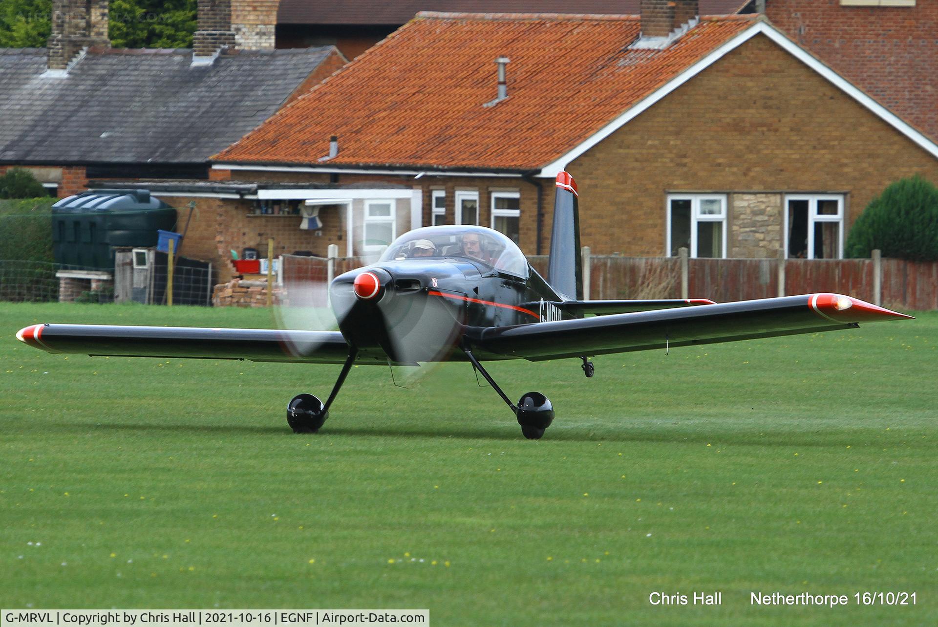 G-MRVL, 2005 Vans RV-7 C/N PFA 323-14349, Netherthorpe