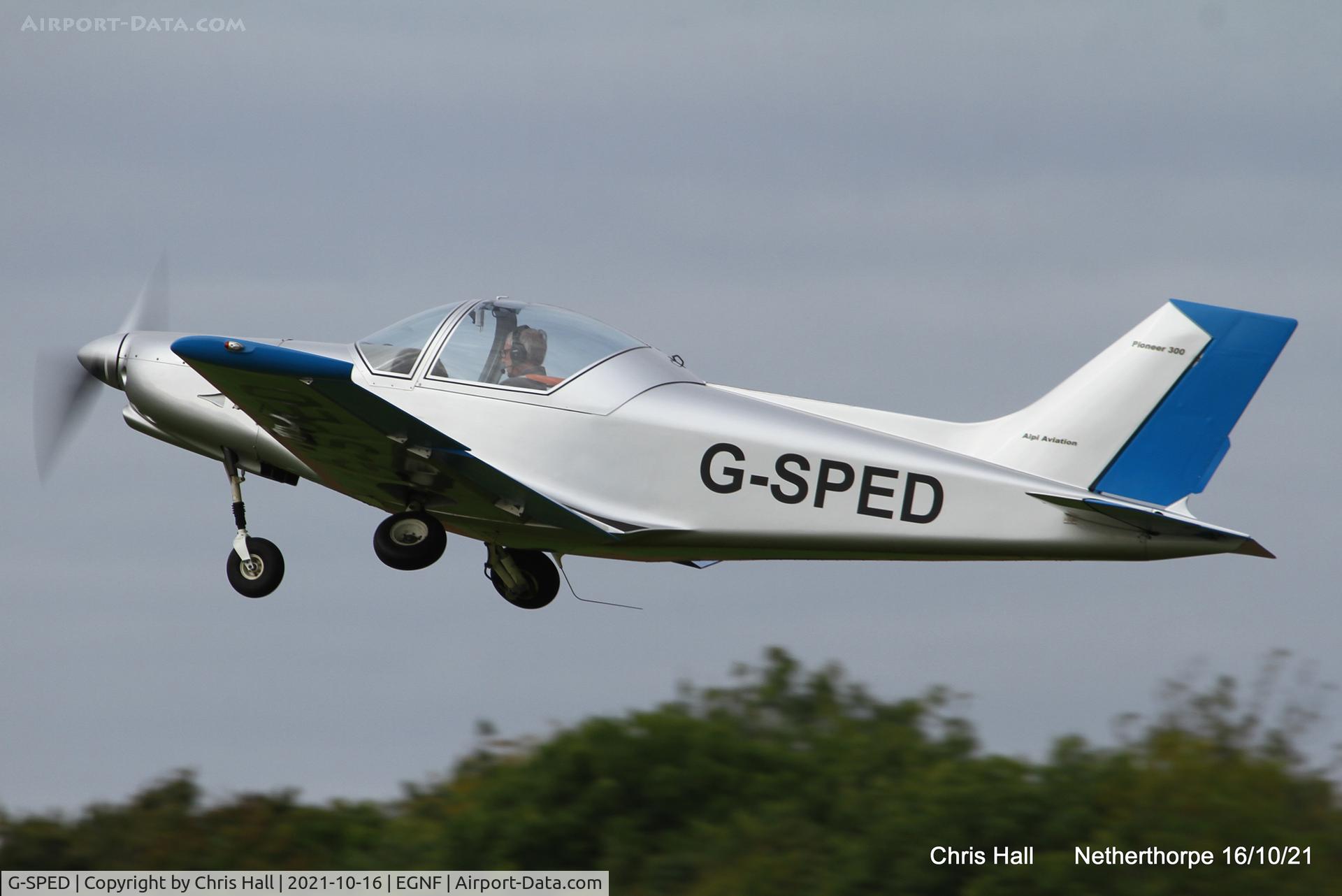 G-SPED, 2008 Alpi Aviation Pioneer 300 C/N LAA 330-14797, Netherthorpe