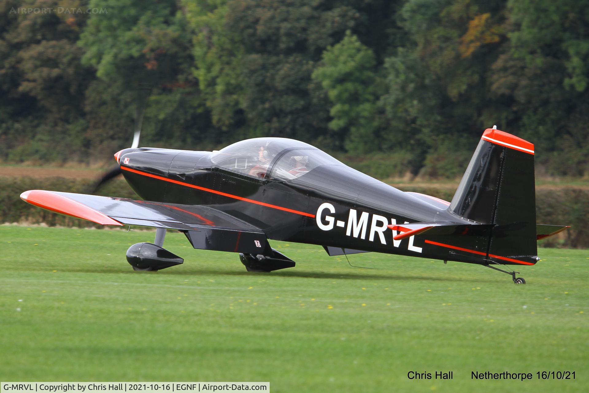 G-MRVL, 2005 Vans RV-7 C/N PFA 323-14349, Netherthorpe
