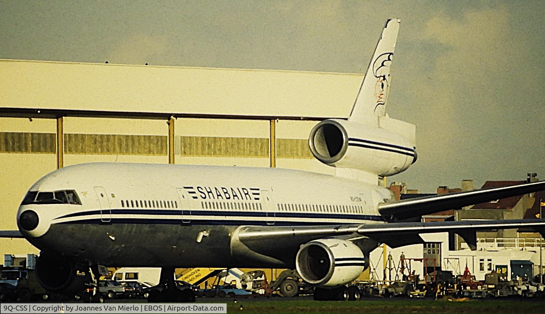 9Q-CSS, 1973 McDonnell Douglas DC-10-10 C/N 46928, ex-slide