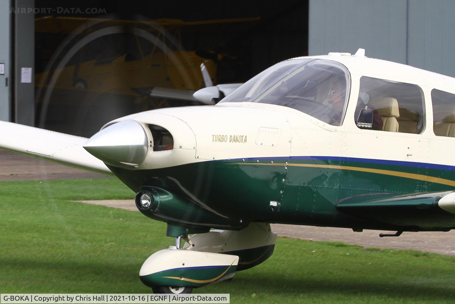G-BOKA, 1979 Piper PA-28-201T Turbo Dakota C/N 28-7921076, Netherthorpe