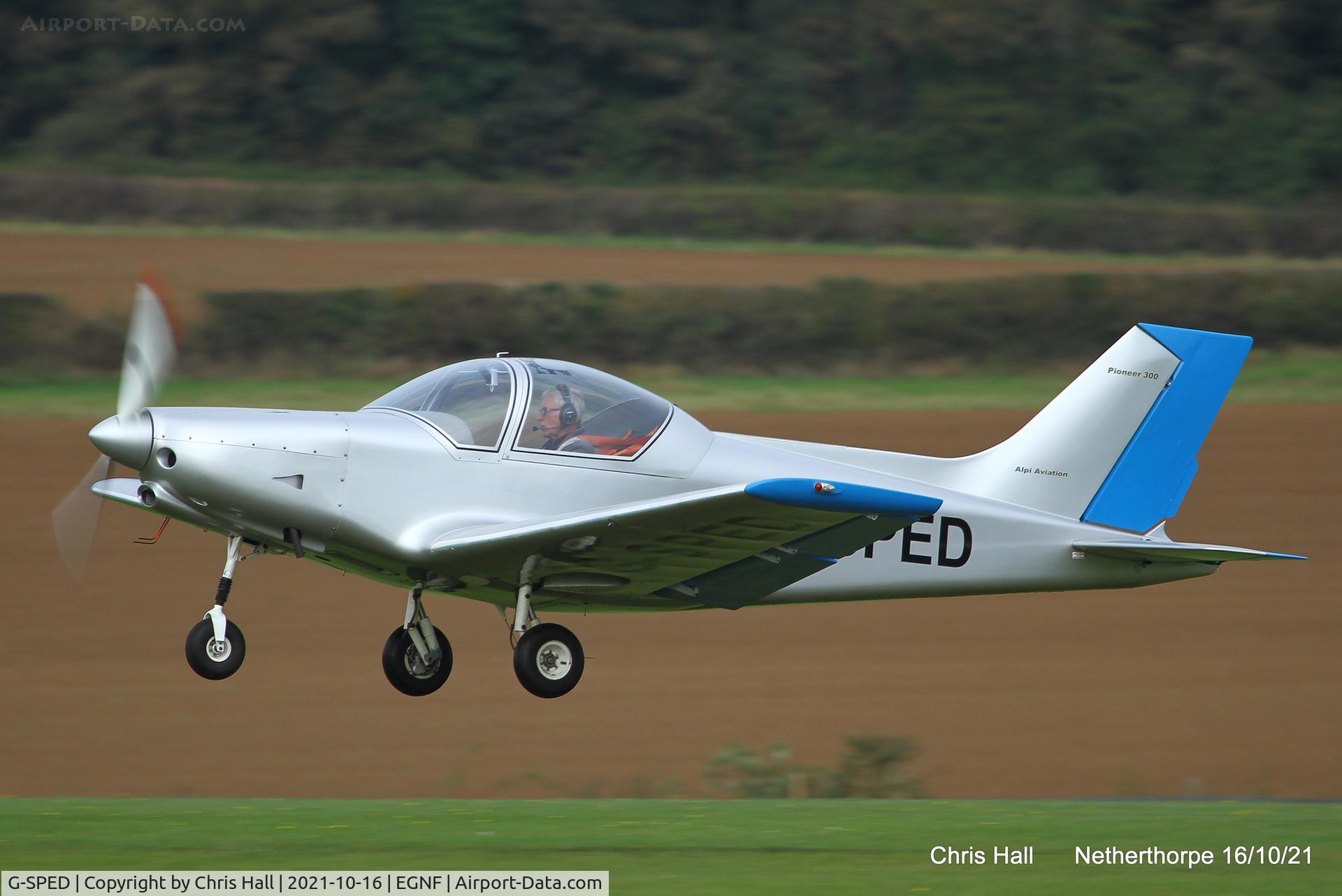 G-SPED, 2008 Alpi Aviation Pioneer 300 C/N LAA 330-14797, Netherthorpe