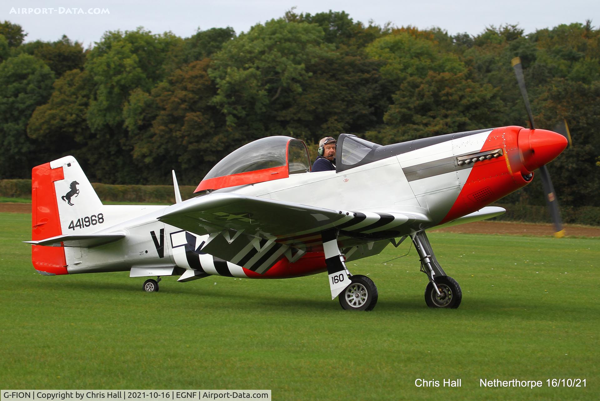 G-FION, 2016 Titan T-51 Mustang C/N LAA 355-15164, Netherthorpe