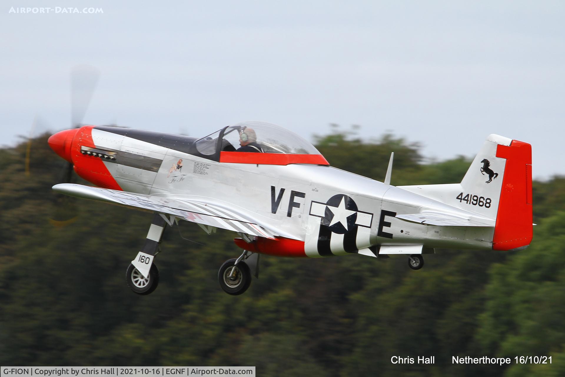G-FION, 2016 Titan T-51 Mustang C/N LAA 355-15164, Netherthorpe