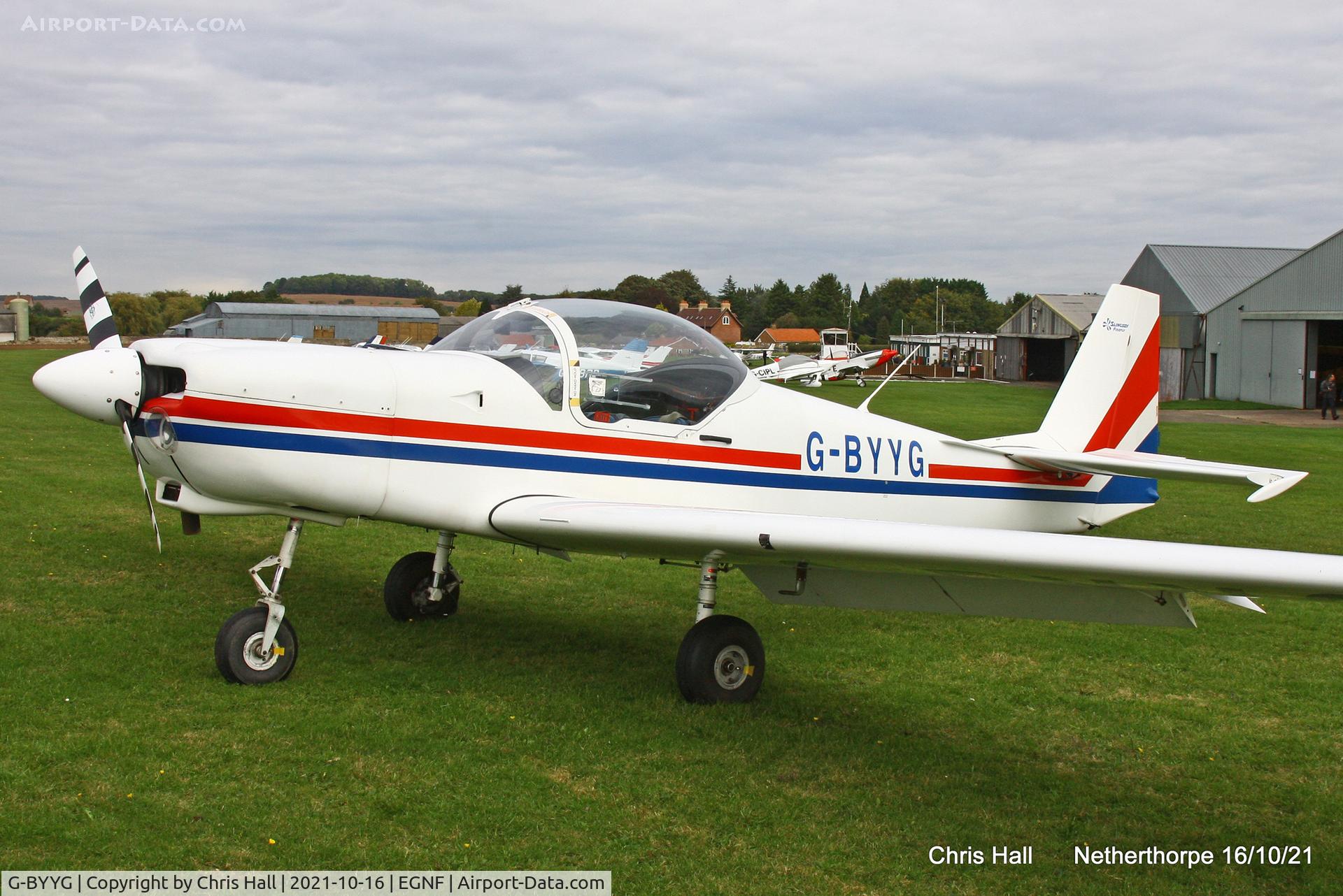G-BYYG, 1990 Slingsby T-67C Firefly C/N 2101, Netherthorpe