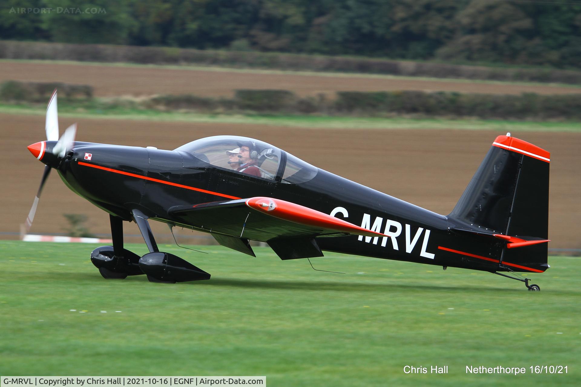 G-MRVL, 2005 Vans RV-7 C/N PFA 323-14349, Netherthorpe