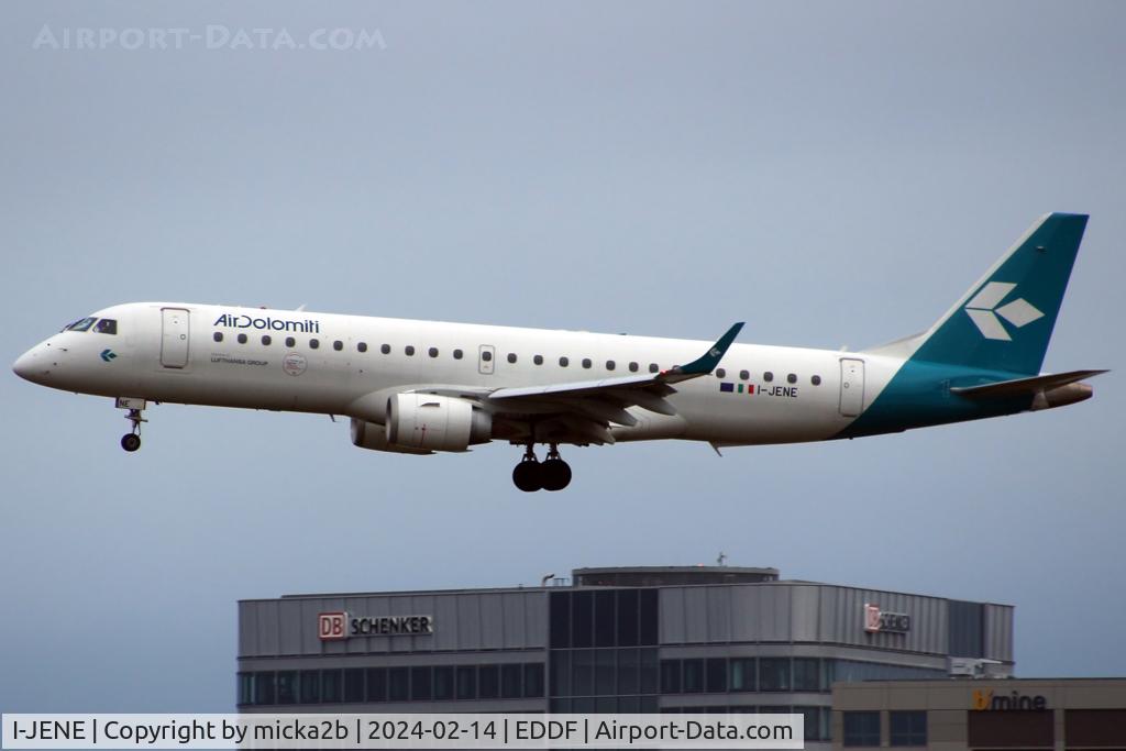 I-JENE, 2010 Embraer 190LR (ERJ-190-100LR) C/N 333, Landing