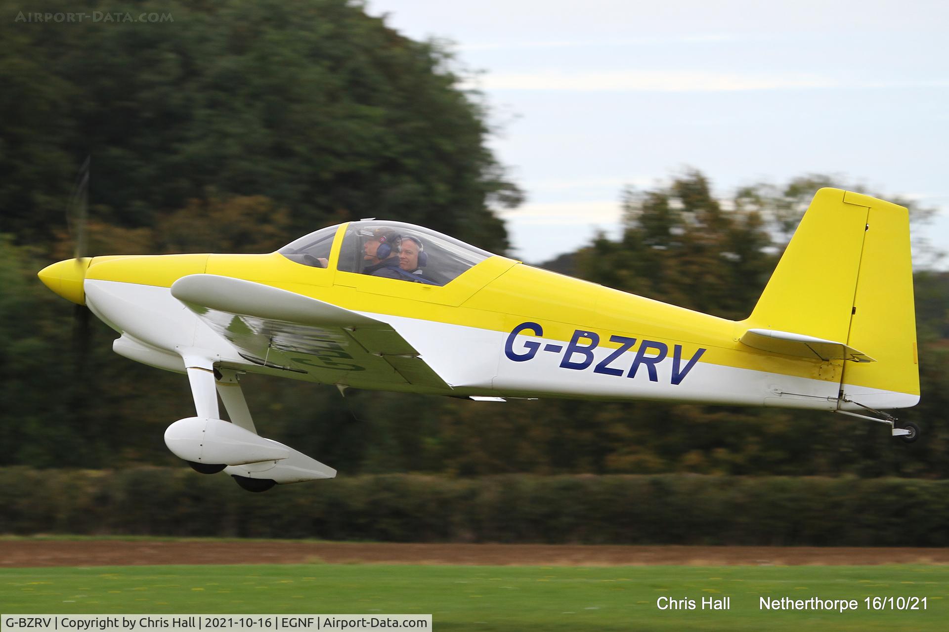 G-BZRV, 2002 Vans RV-6 C/N PFA 181A-13573, Netherthorpe