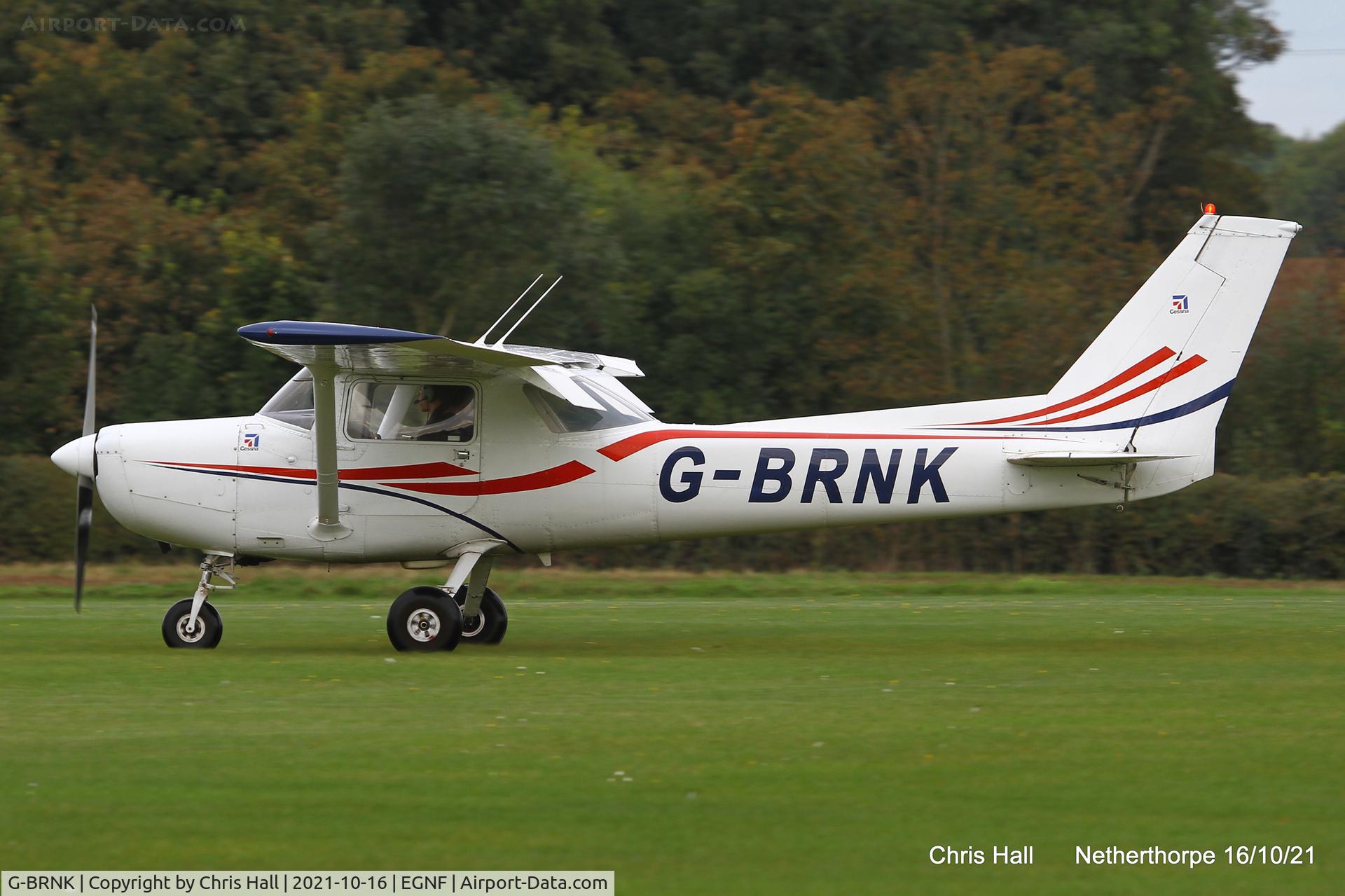 G-BRNK, 1977 Cessna 152 C/N 152-80479, Netherthorpe