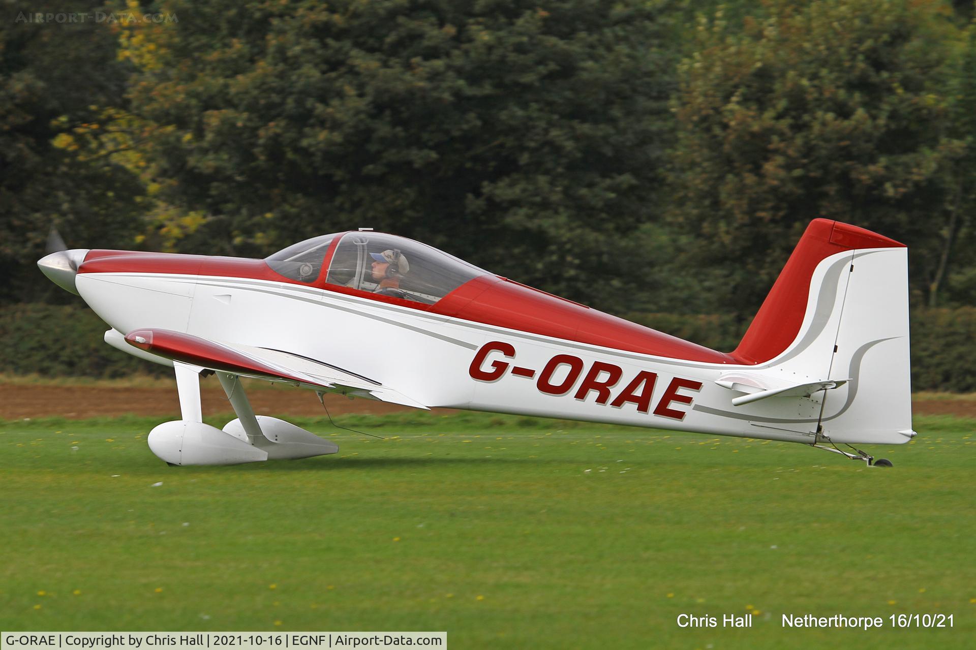 G-ORAE, 2003 Vans RV-7 C/N PFA 323-14016, Netherthorpe