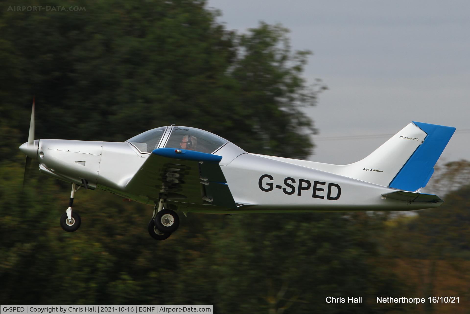 G-SPED, 2008 Alpi Aviation Pioneer 300 C/N LAA 330-14797, Netherthorpe
