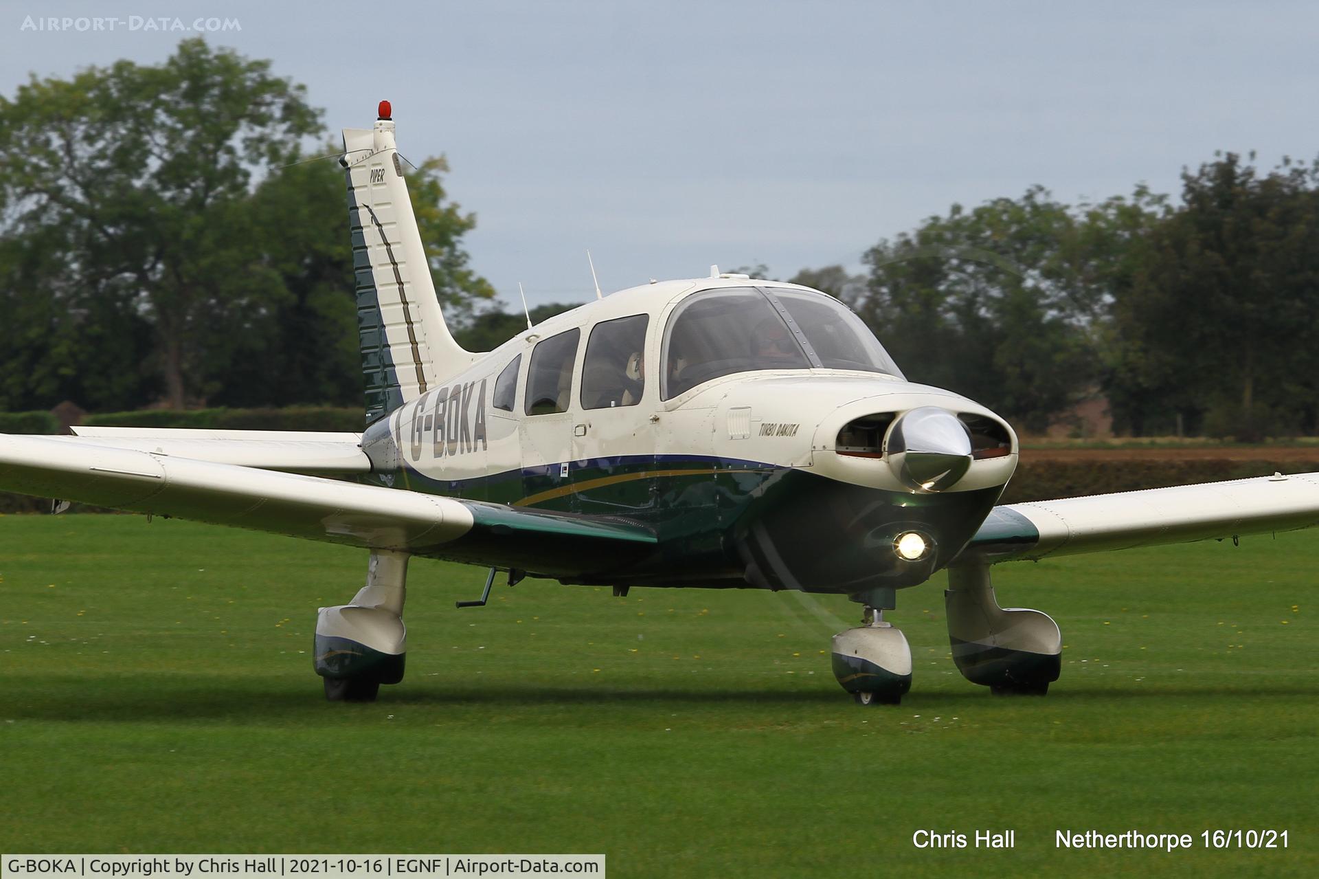 G-BOKA, 1979 Piper PA-28-201T Turbo Dakota C/N 28-7921076, Netherthorpe