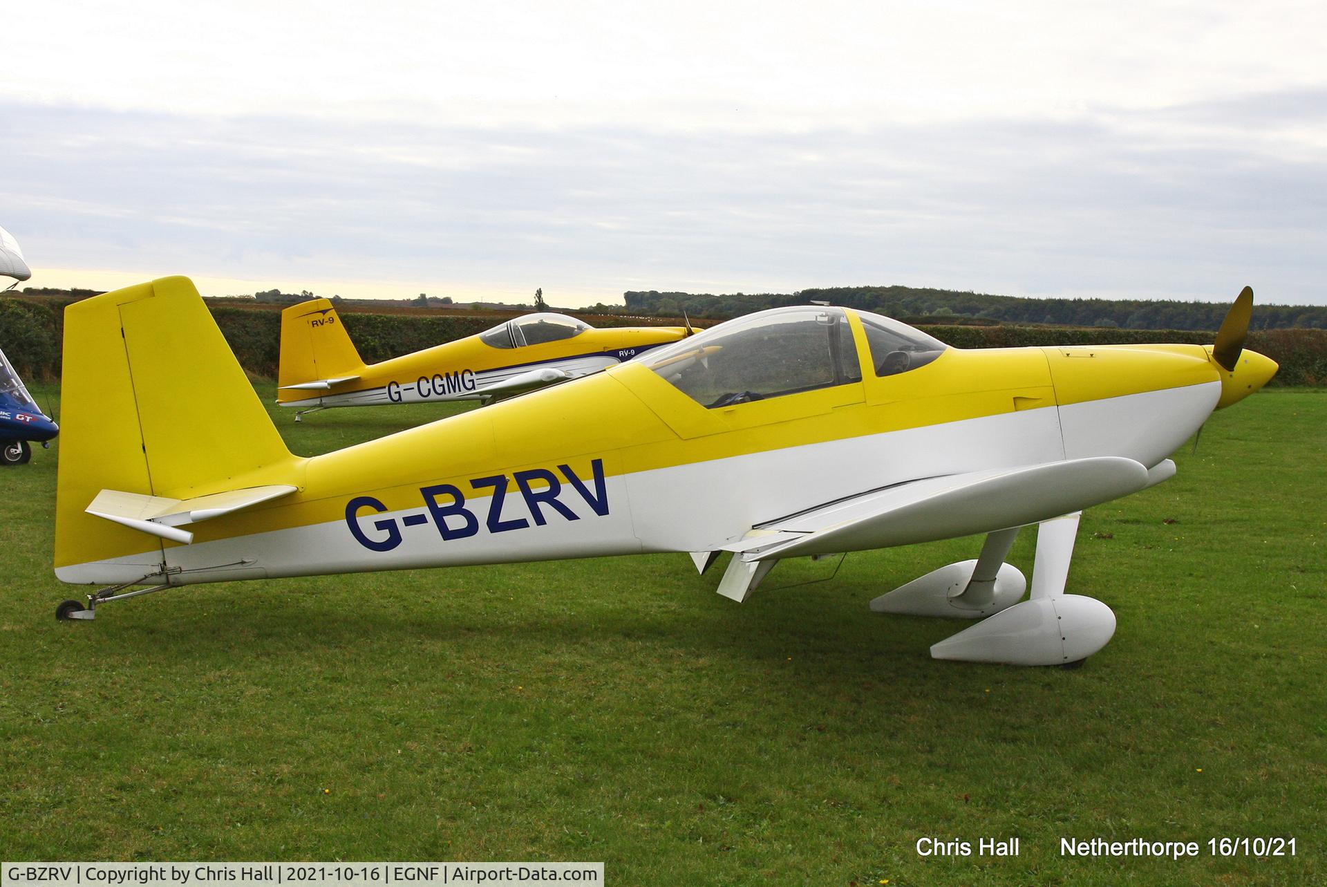 G-BZRV, 2002 Vans RV-6 C/N PFA 181A-13573, Netherthorpe