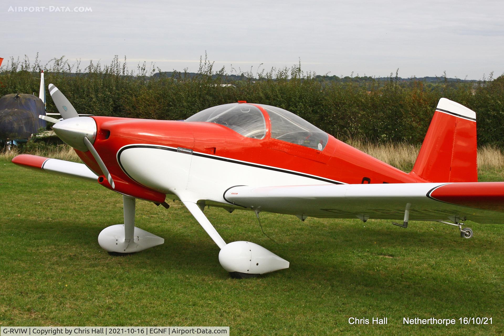 G-RVIW, 2010 Vans RV-9 C/N PFA 320-13924, Netherthorpe