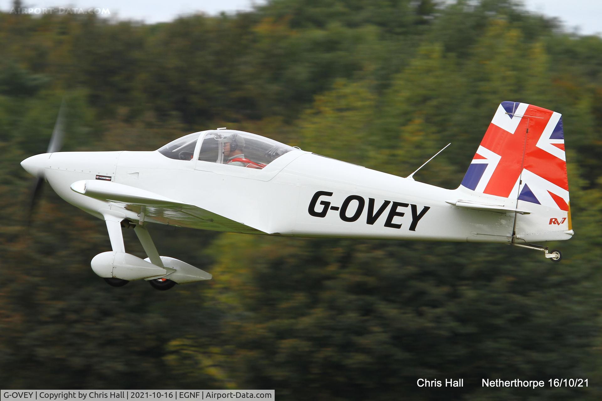 G-OVEY, 2020 Vans RV-7 C/N LAA 323-15557, Netherthorpe