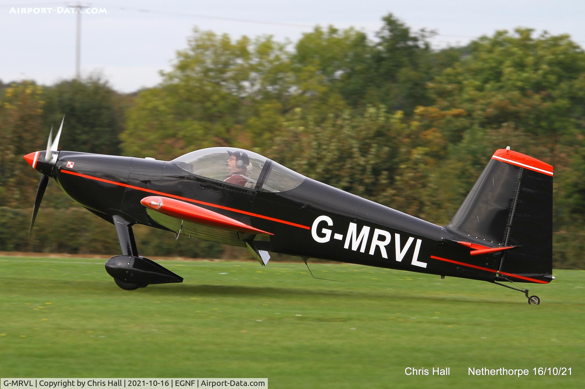 G-MRVL, 2005 Vans RV-7 C/N PFA 323-14349, Netherthorpe
