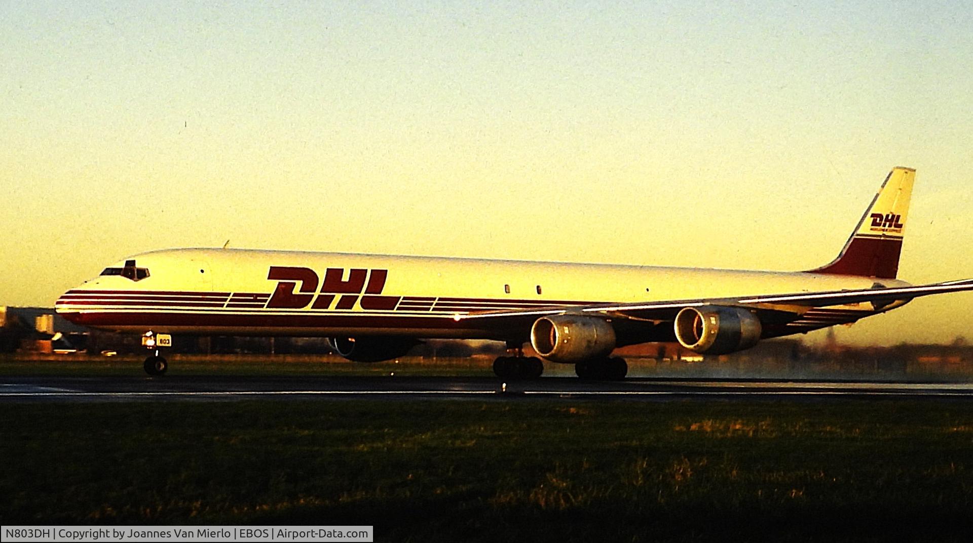 N803DH, 1969 McDonnell Douglas DC-8-73(F) C/N 46123, ex-slide