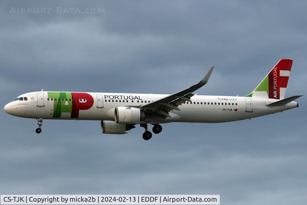 CS-TJK, 2018 Airbus A321-251N C/N 8553, Landing