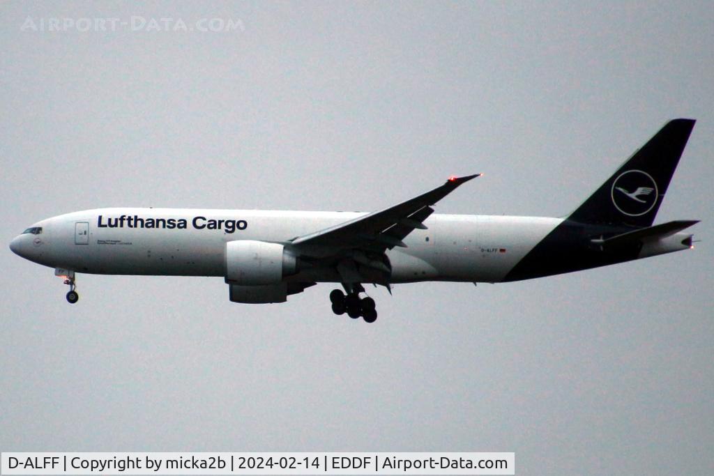 D-ALFF, 2019 Boeing 777-F C/N 66089, Landing
