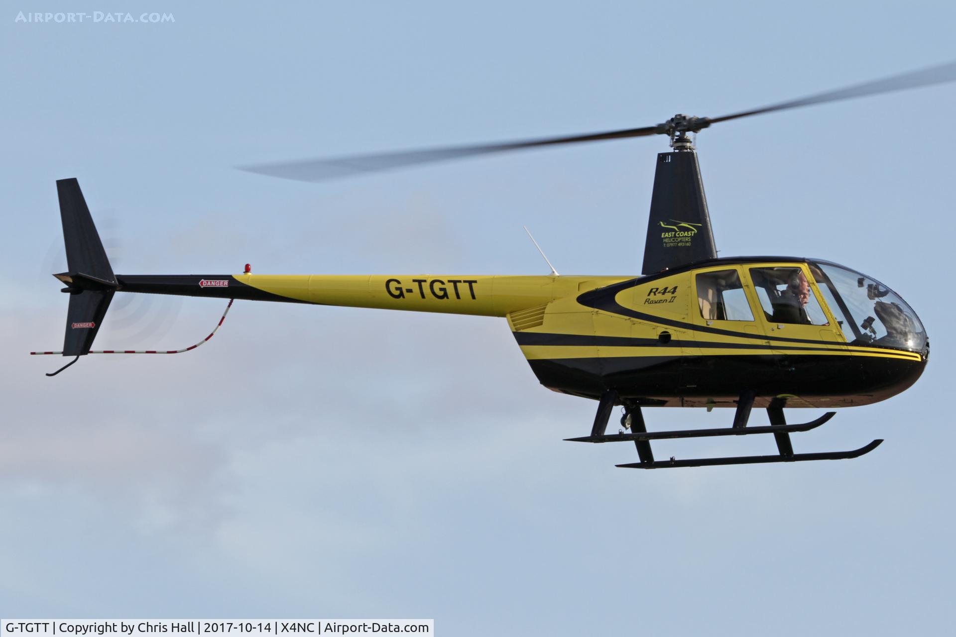 G-TGTT, 2002 Robinson R44 Raven II C/N 10023, North Coates