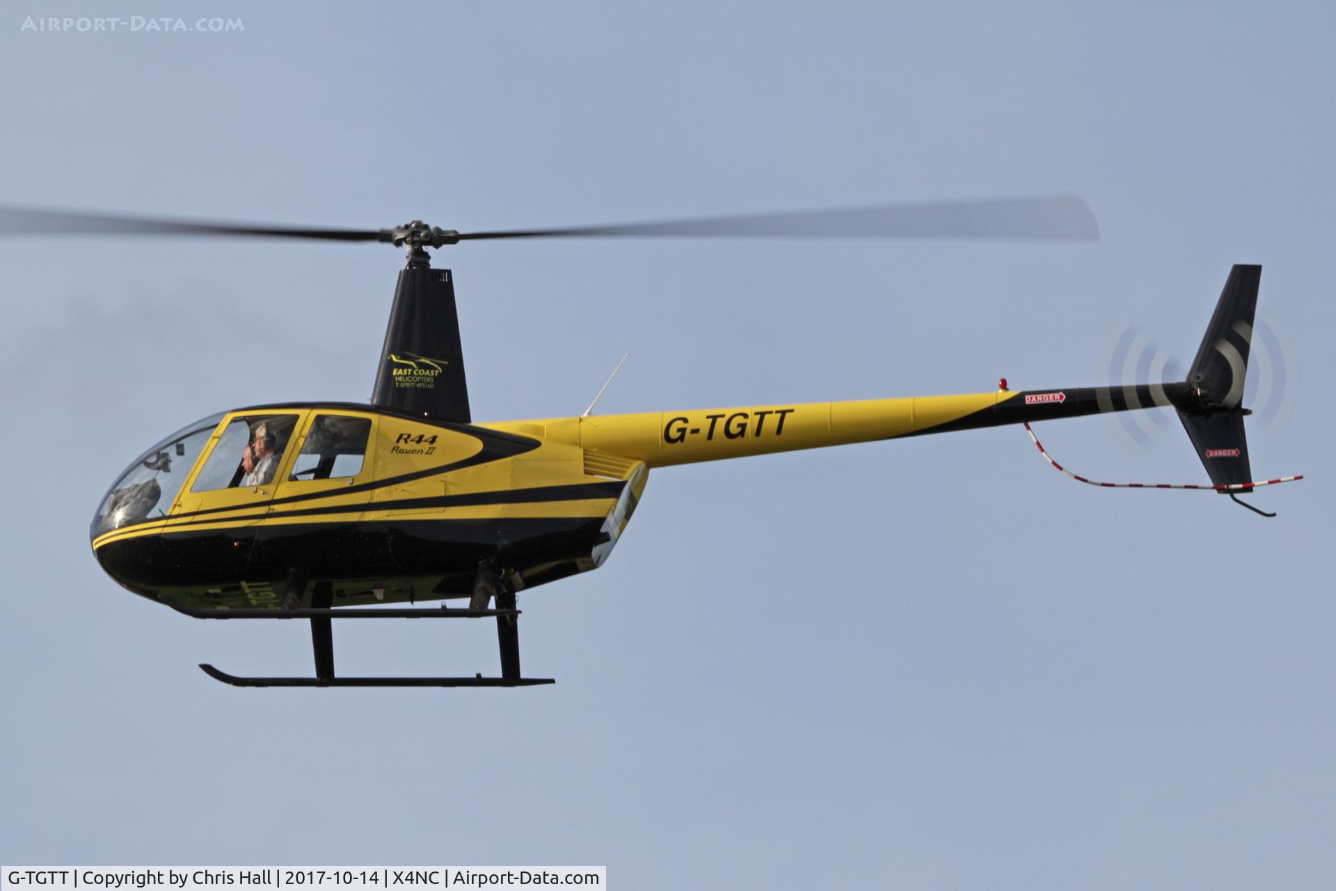 G-TGTT, 2002 Robinson R44 Raven II C/N 10023, North Coates