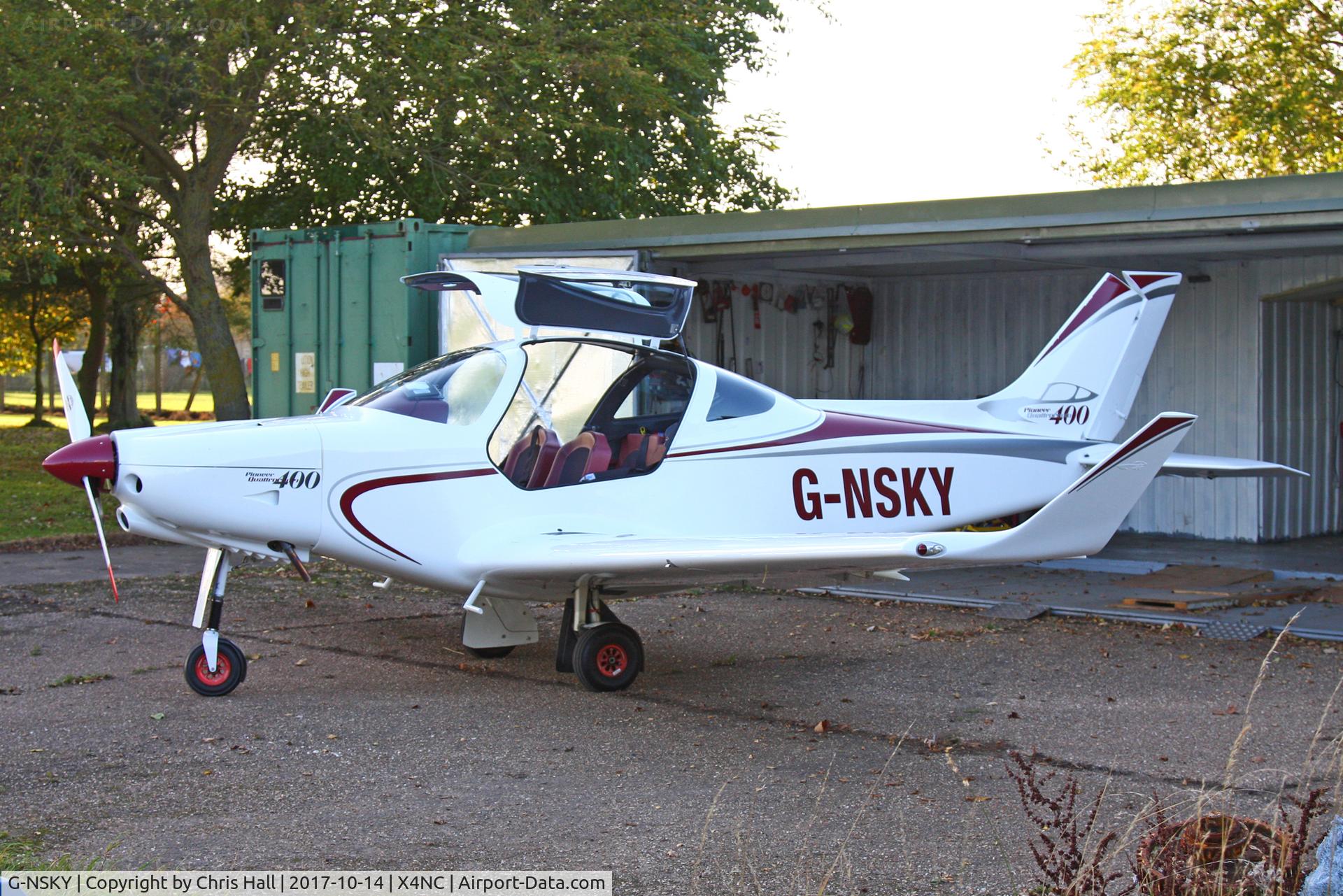 G-NSKY, 2016 Alpi Aviation Pioneer 400 C/N LAA 364-15236, North Coates