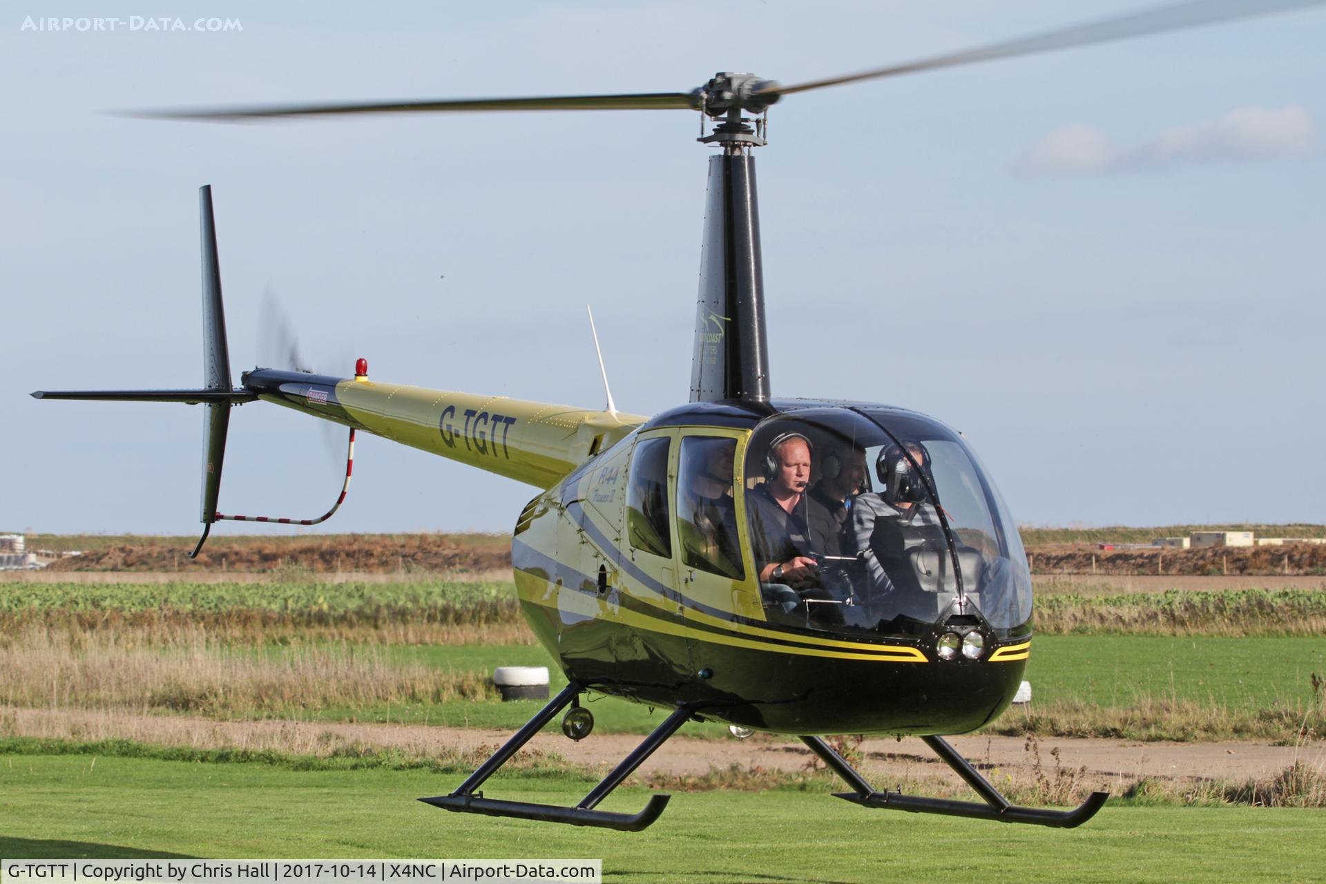 G-TGTT, 2002 Robinson R44 Raven II C/N 10023, North Coates