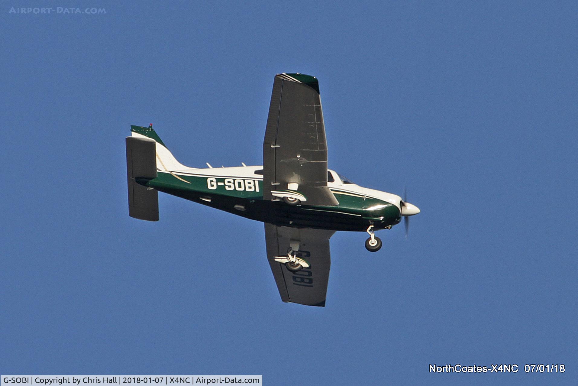 G-SOBI, 1976 Piper PA-28-181 Cherokee Archer II C/N 28-7690212, North Coates
