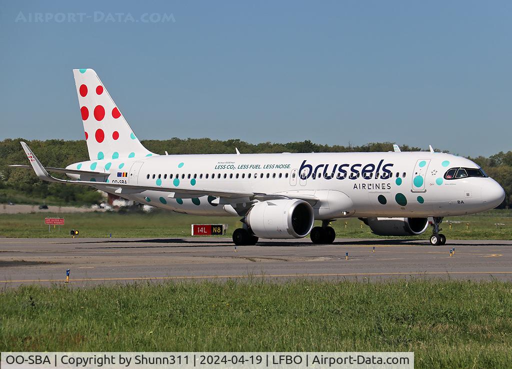 OO-SBA, 2023 Airbus A320-251N C/N 11600, Taxiing to the Terminal...