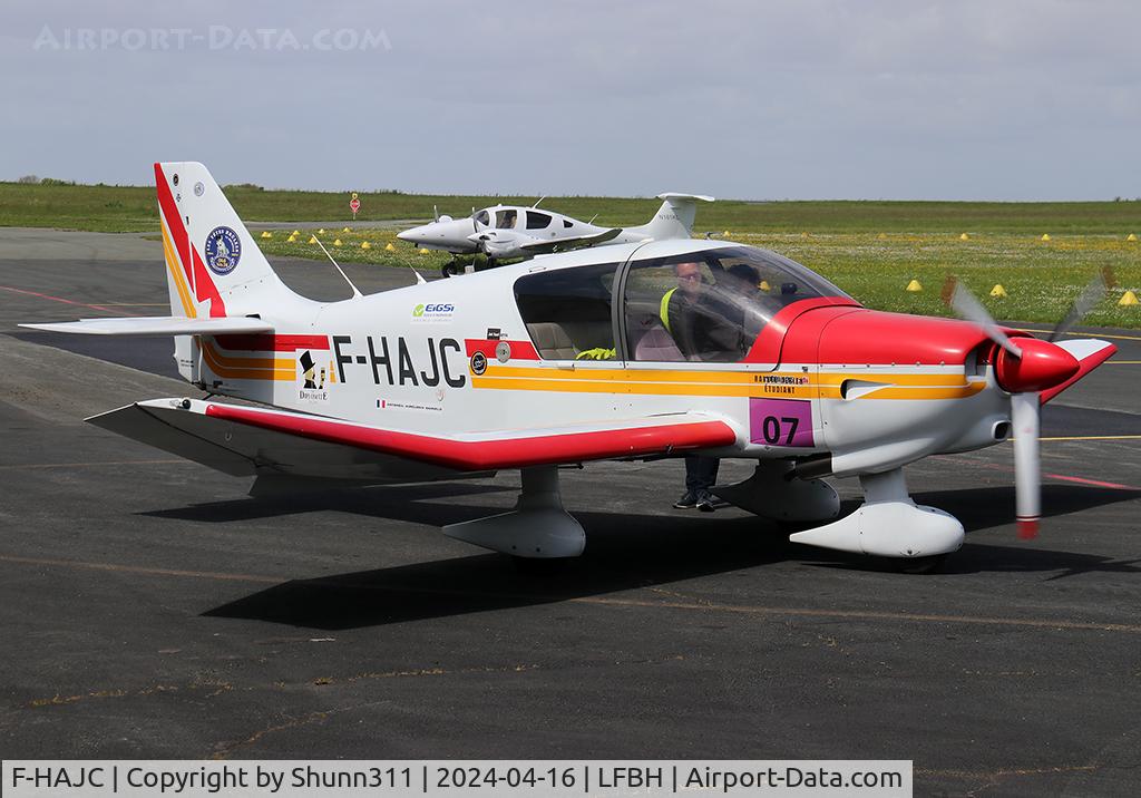 F-HAJC, Robin DR-400-135 CDI C/N 2636, Ready for a new flight... additional stickers...
