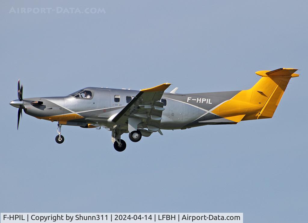F-HPIL, 2021 Pilatus PC-12 NGX C/N 2079, Taking off...
