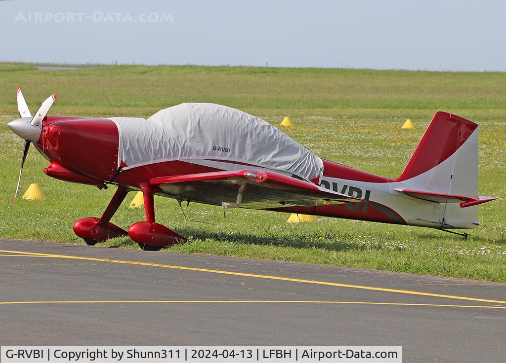 G-RVBI, 2010 Vans RV-8 C/N LAA 303-15013, Parked at the Airclub...