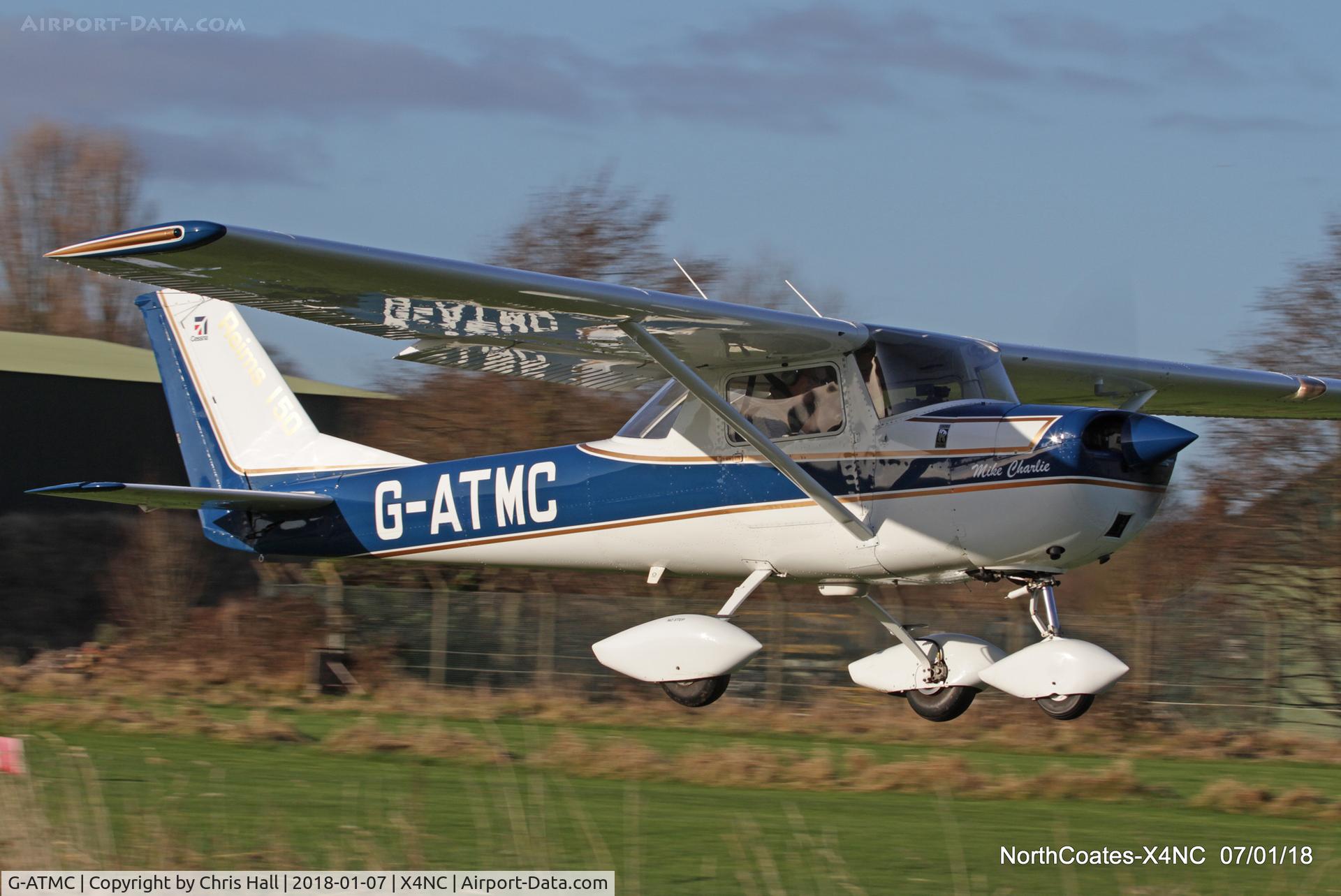 G-ATMC, 1966 Reims Cessna F150F C/N 0020, North Coates
