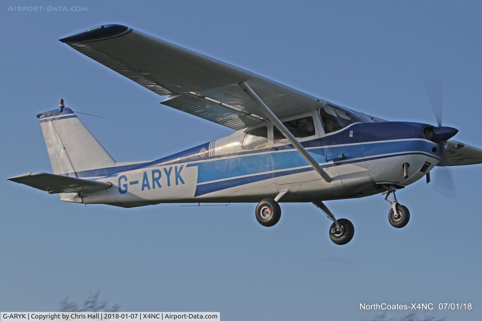 G-ARYK, 1962 Cessna 172C Skyhawk C/N 17249288, North Coates