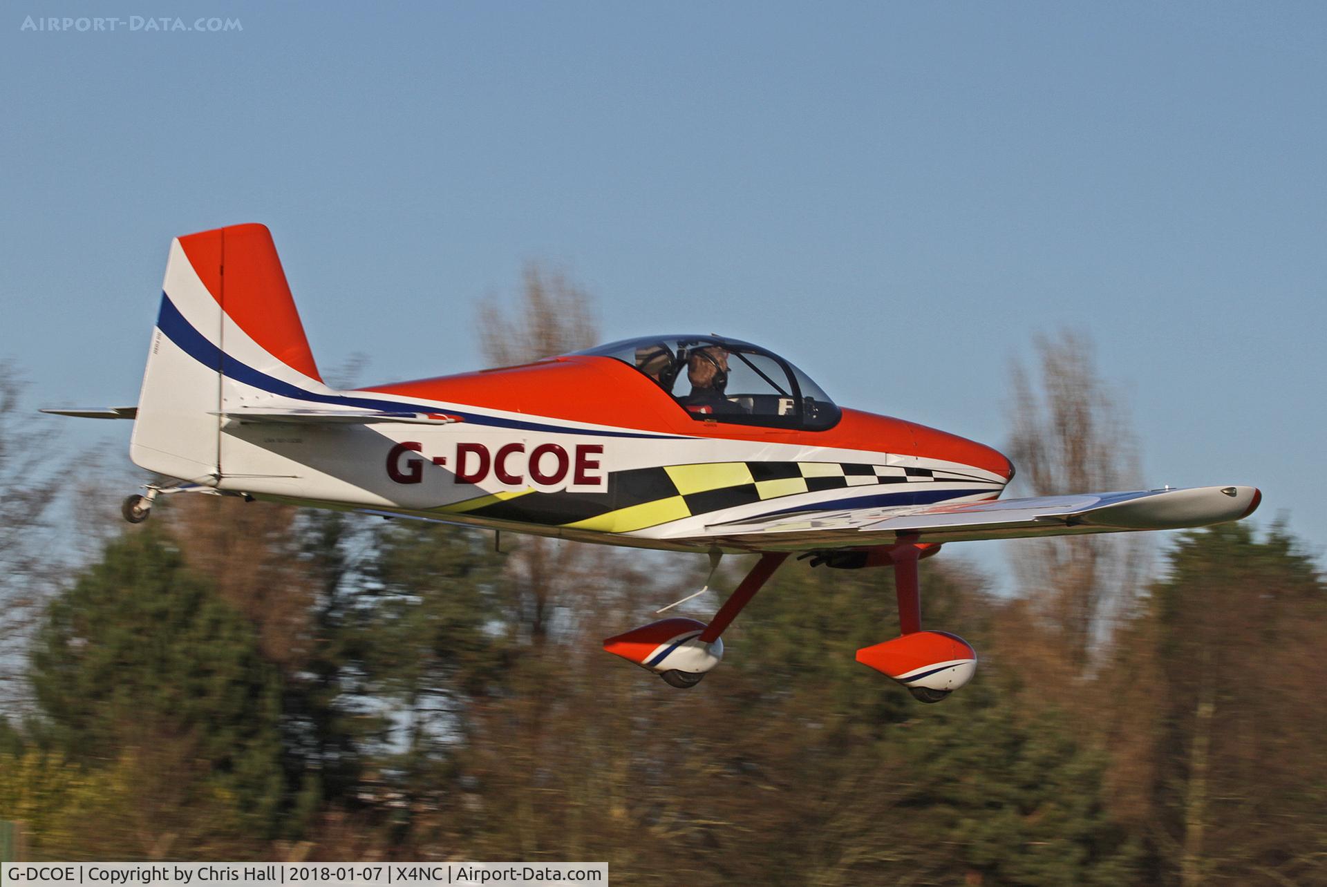 G-DCOE, 2014 Vans RV-6 C/N PFA 181-13280, North Coates