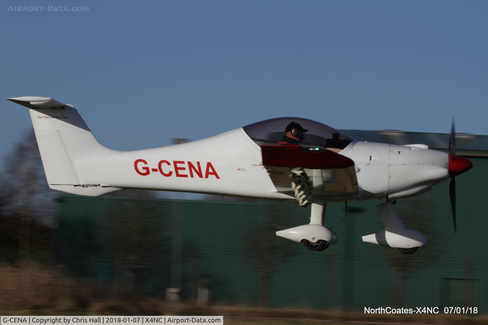 G-CENA, 2007 Dyn'Aero MCR-01 ULC Banbi C/N PFA 301B-14640, North Coates