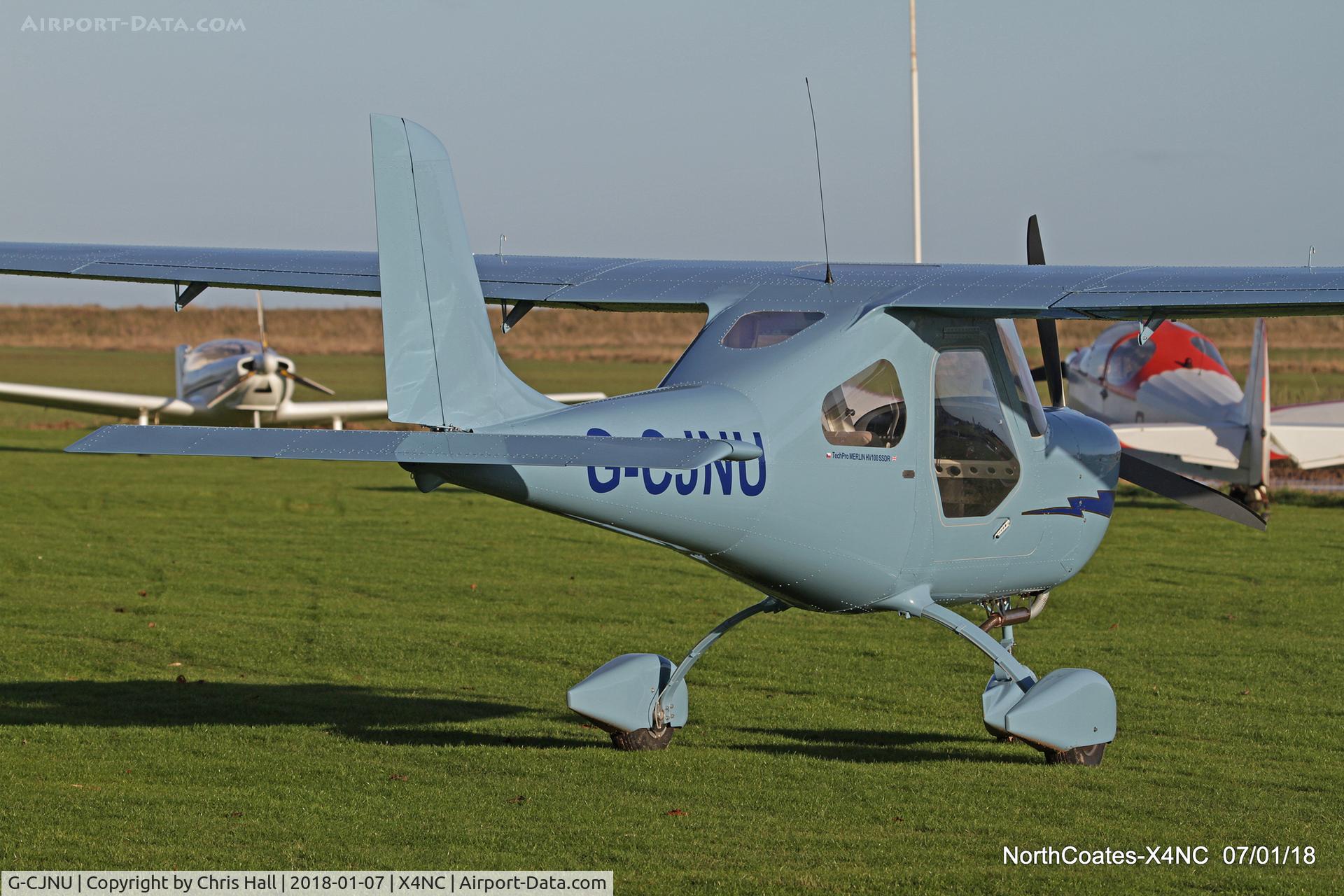G-CJNU, 2016 Techpro Aviation Merlin 100UL C/N HV-22, North Coates