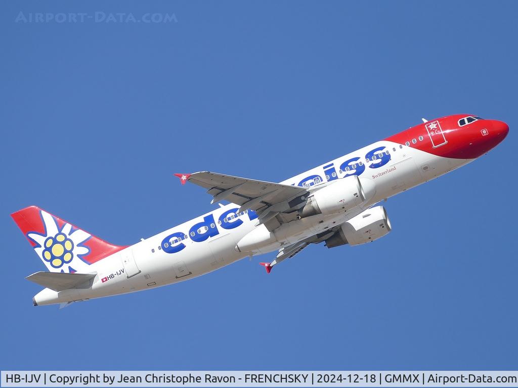 HB-IJV, 2003 Airbus A320-214 C/N 2024, Marrakesh (RAK)	Agadir (AGA)	Zurich (ZRH) WK118