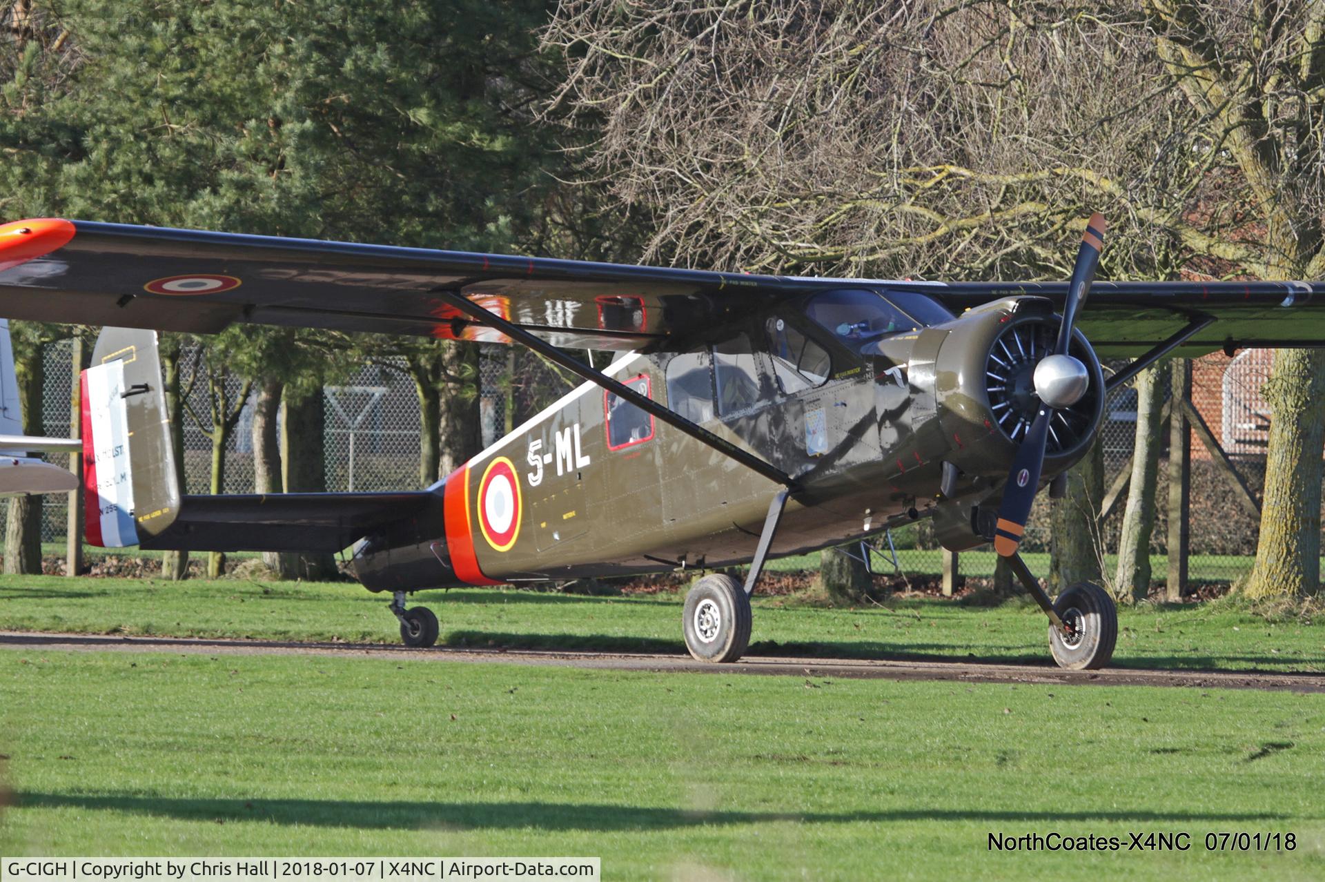 G-CIGH, 1960 Max Holste MH.1521M Broussard C/N 255, North Coates